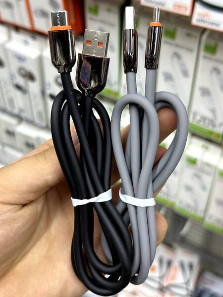 Гелевые кабели с поддержкой быстрого заряда ✅