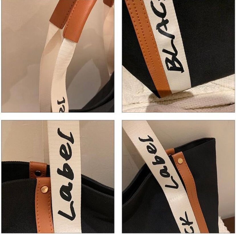 Sac à main en toile élégante