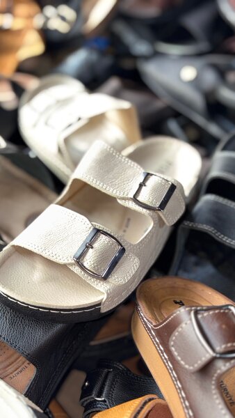 Sandales Homme Cuir Confort