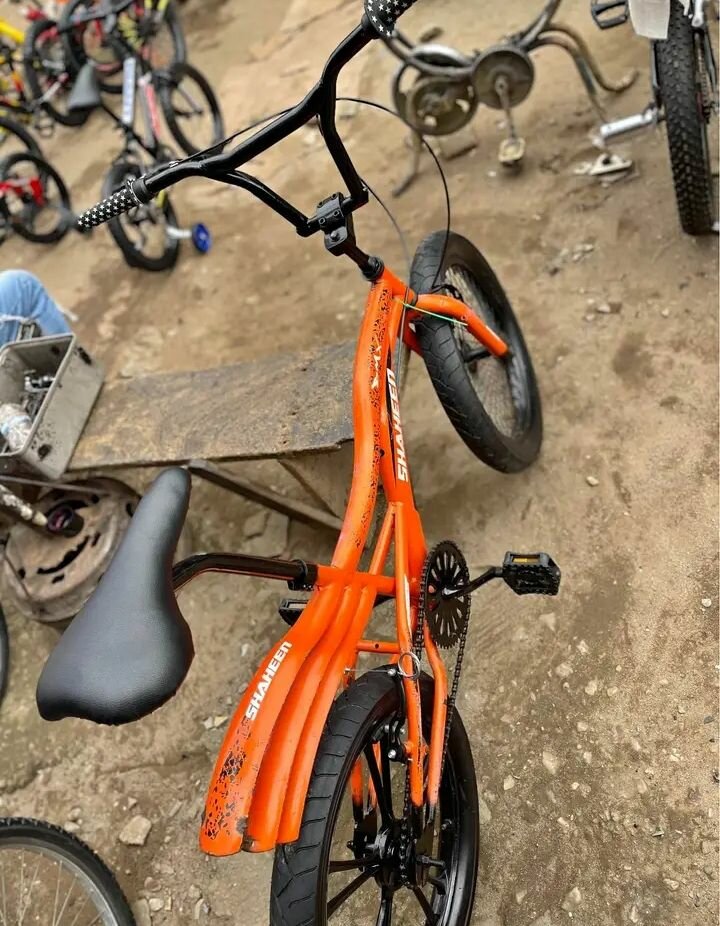 Vélo enfant pliable orange SHAKEEN