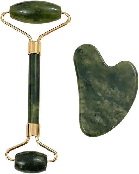 Rouleau et Gua Sha en Jade