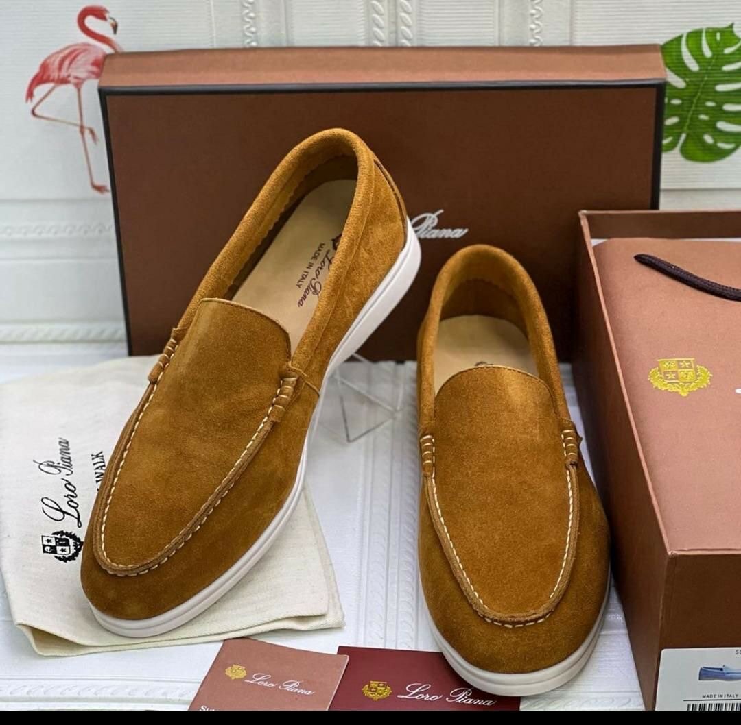 Mocassins élégants en daim pour hommes