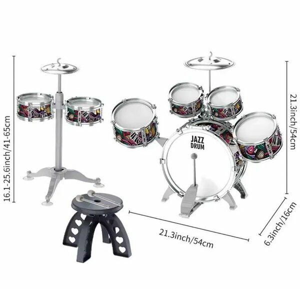 Set de batterie pour enfants