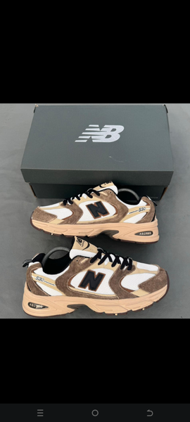 New Balance 5740 marron et blanc