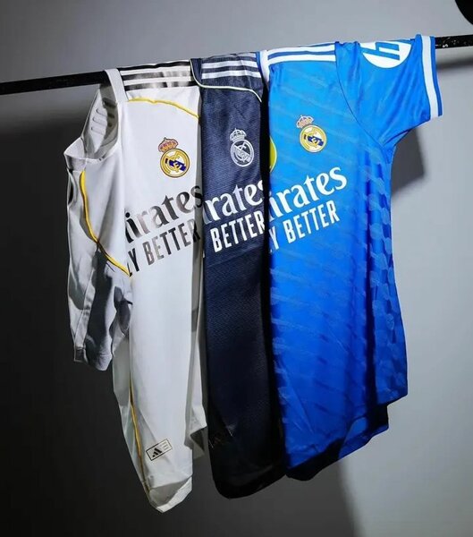 Maillots de football Real Madrid