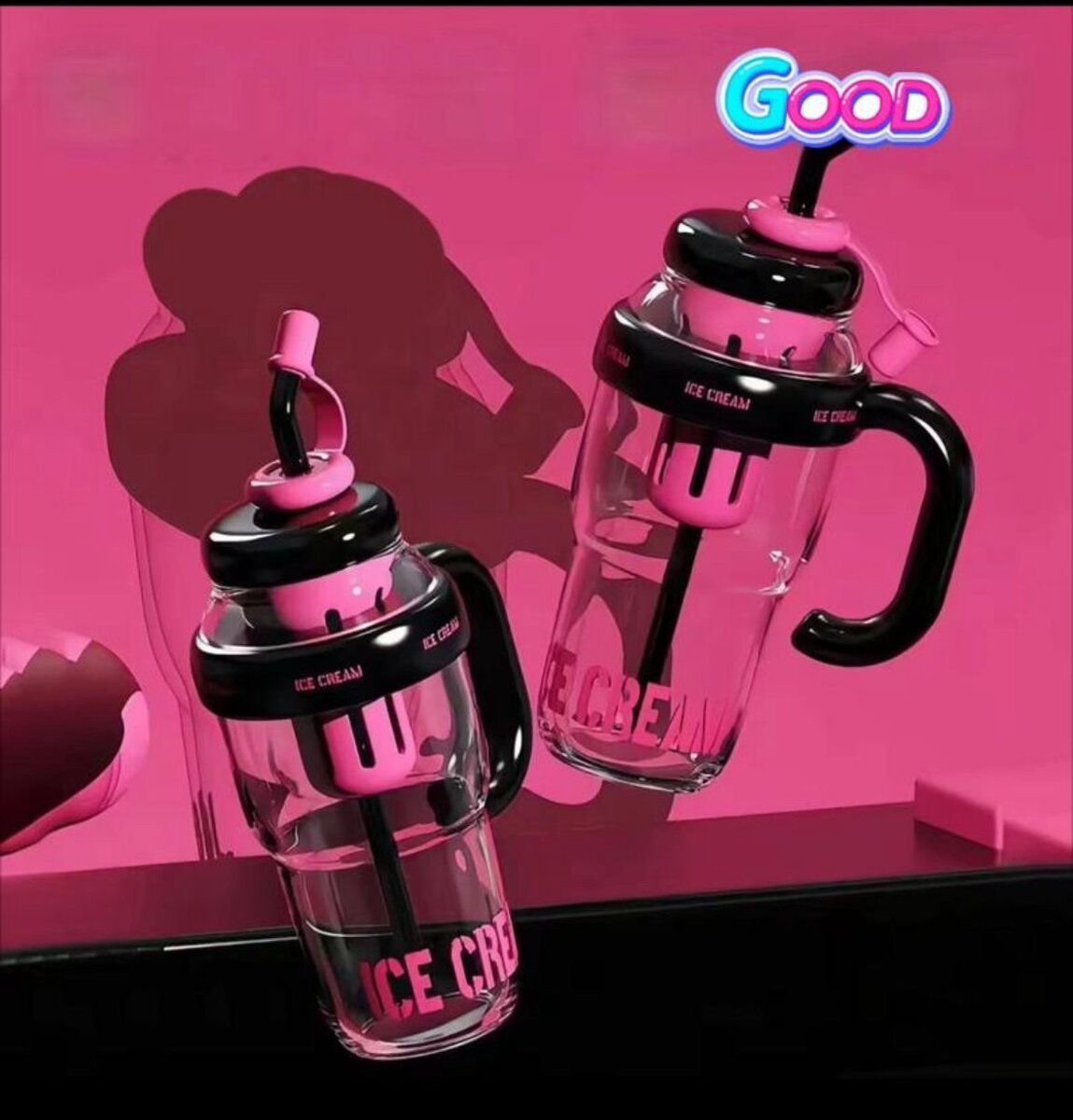 Gourde isotherme amusante