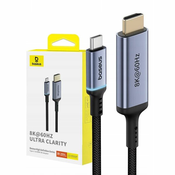 Baseus Câble Adaptateur 8K Type-C