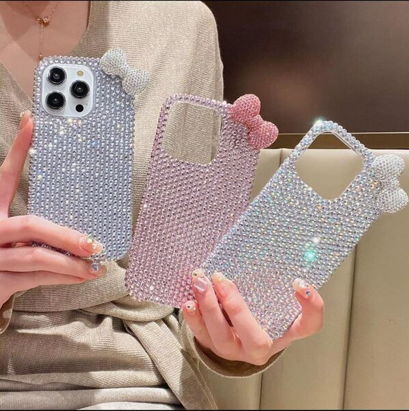Coque Brillant avec Noeud