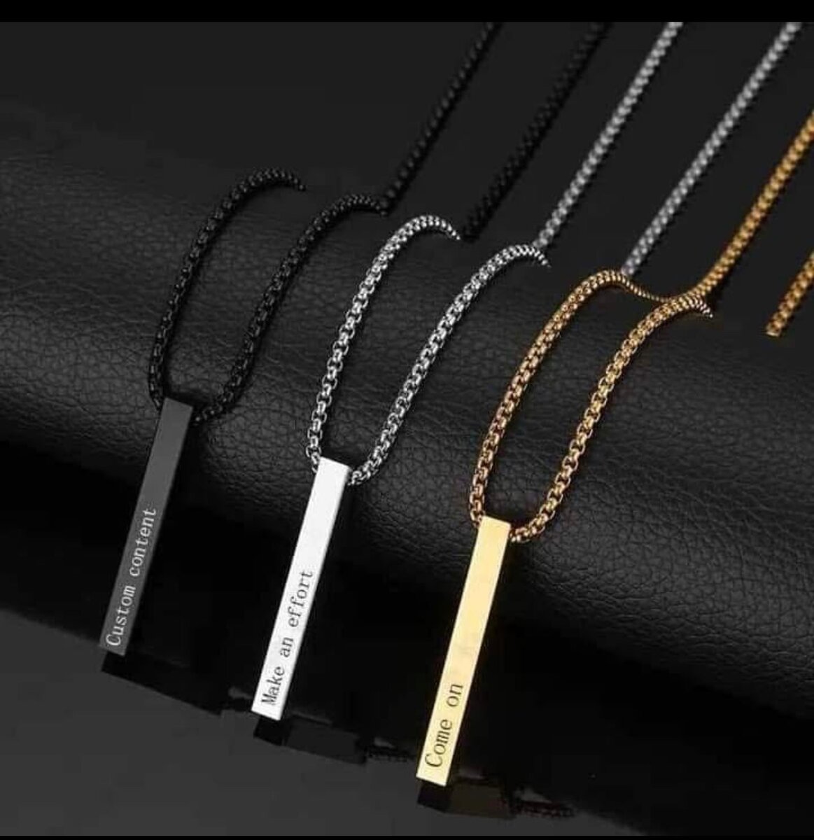 Chaîne personnalisée