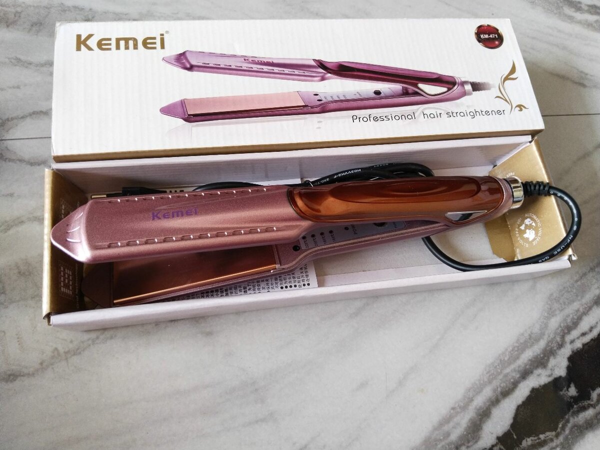 Kemei hair straightener