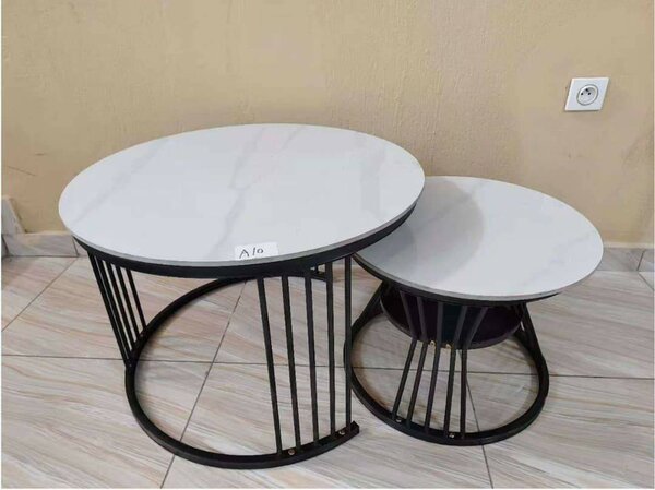 Tables basses design marbre