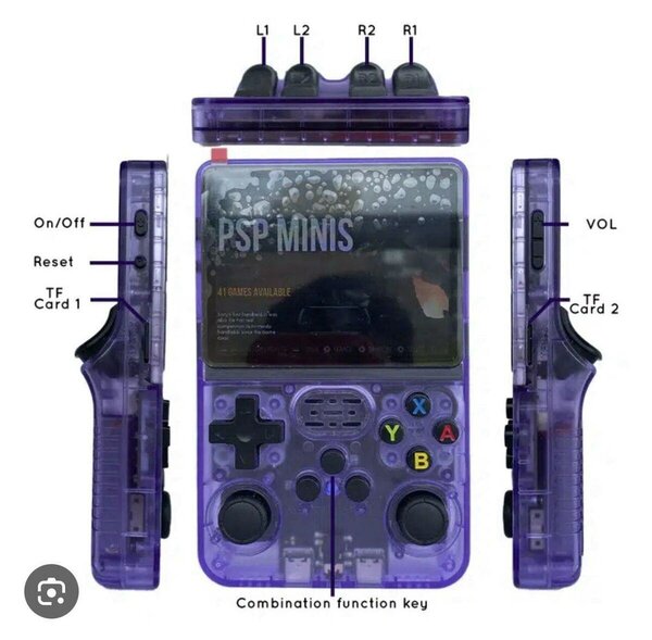 Console de jeu portable PSP MINIS