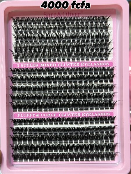 Mixed Cluster Eyelashes Set