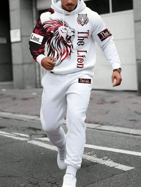 Ensemble Jogging Lion Homme