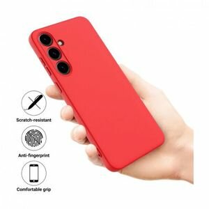 Coque En Silicone Samsung Galaxy A35 + 1 Antichoc - Rouge