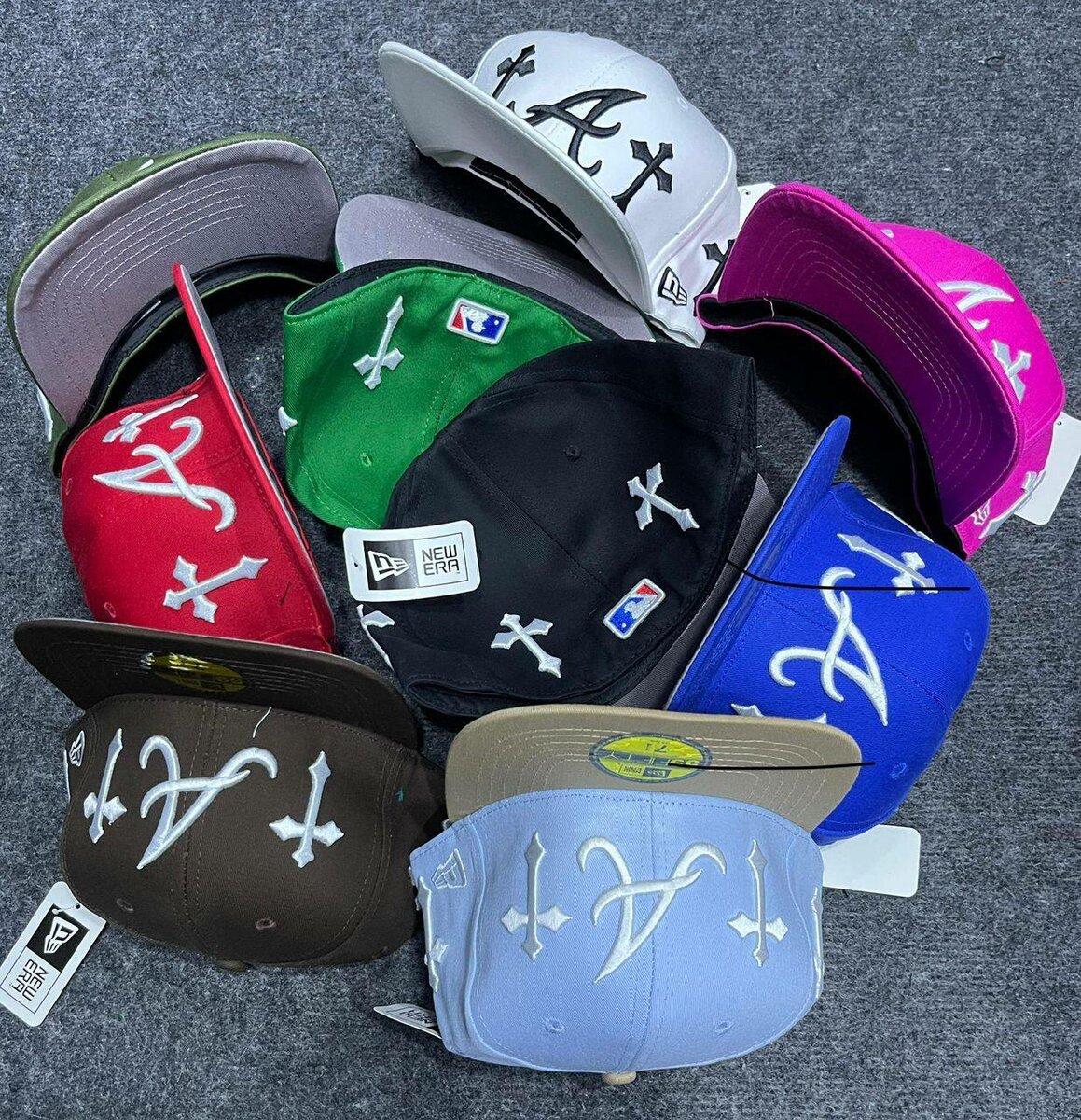 Casquettes de baseball colorées