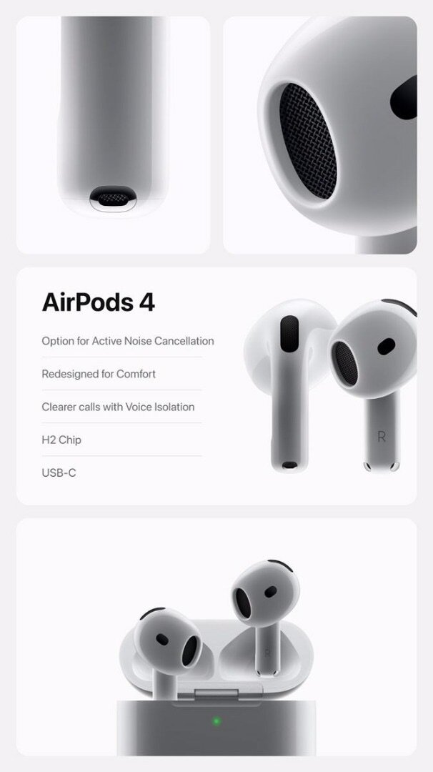 AirPods 4 Wireless Earbuds