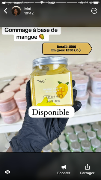 Article soin corporel