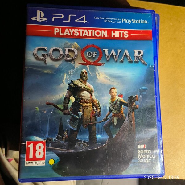 God of War cd PS4
