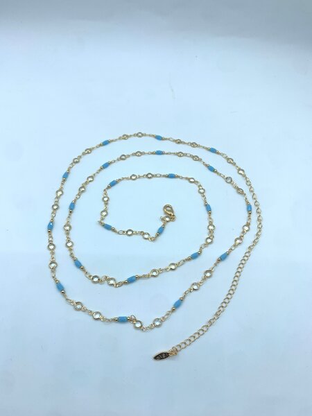 Chaîne au reine or plaqué