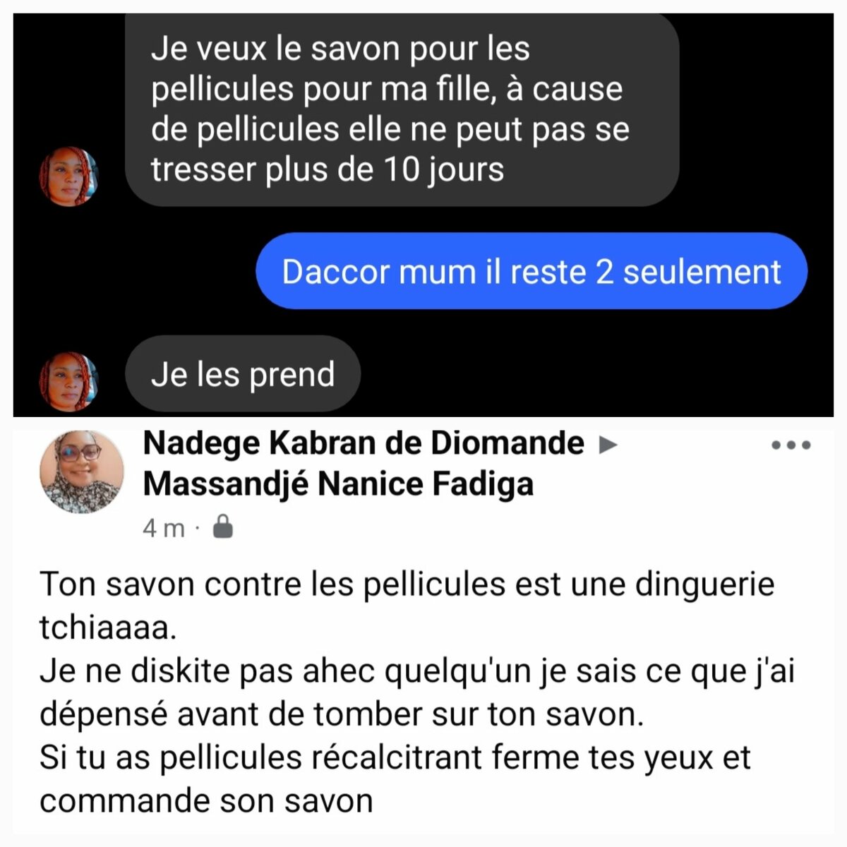 Shampoing solide anti Pellicul