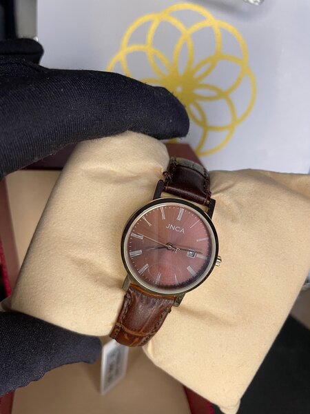 Montre Classique en Cuir