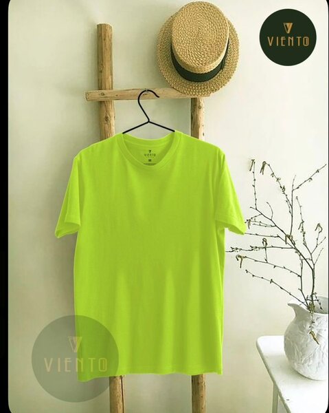 T-shirt vert néon pour homme VIENTO