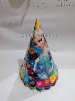 Kids Party Caps Frozen birthday cap Frozen caps Pack of 6