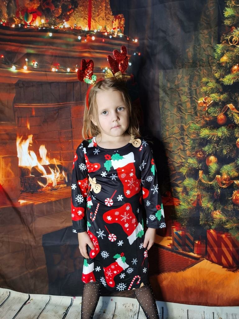 Robe de Noël pour fille