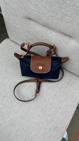 Mini longchamps bleu nuit
