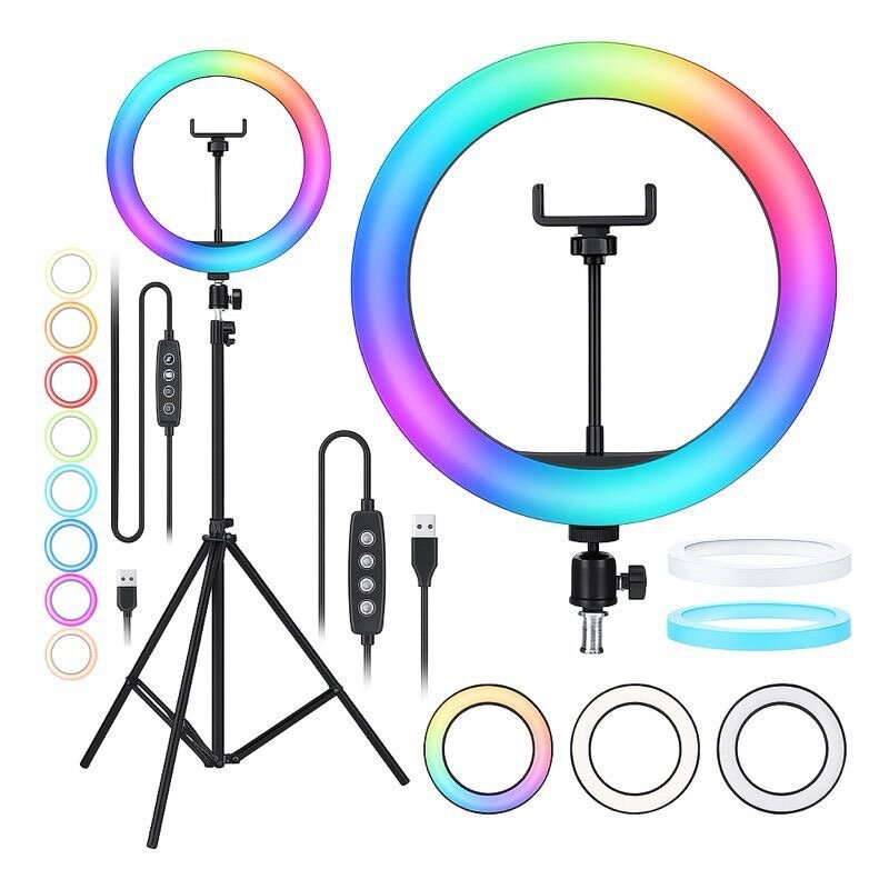 Lampe Anneau LED RGB - Éclairage Photographie