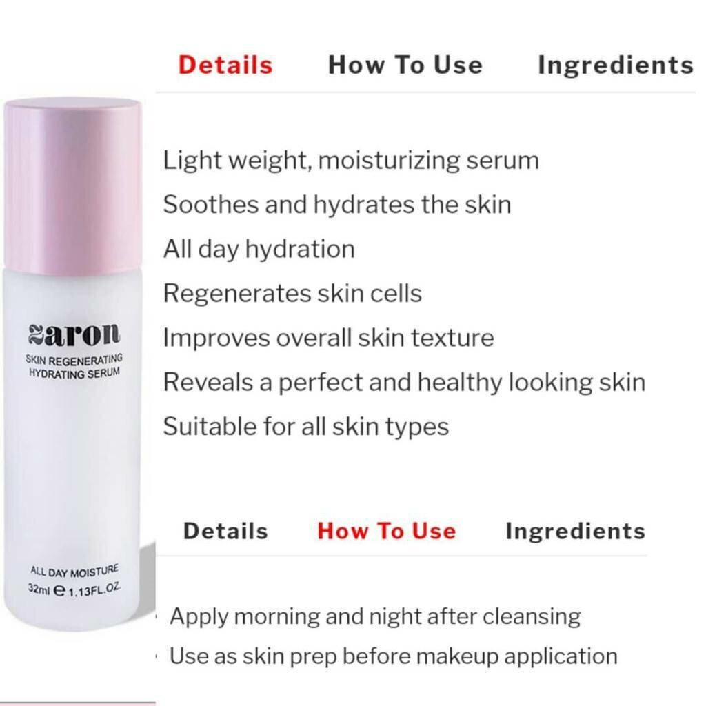 Hydrating serum