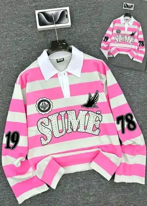 Sweat à capuche SUME rayé