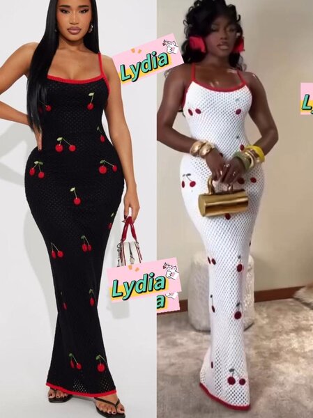 Robe Femme Sirène Cerises