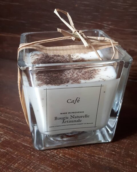 Bougie Naturelle Café