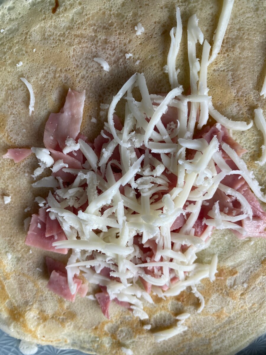 Crêpes salées au fromage(3)