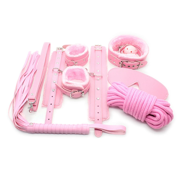 Kit BDSM 10 Pièces Couleur