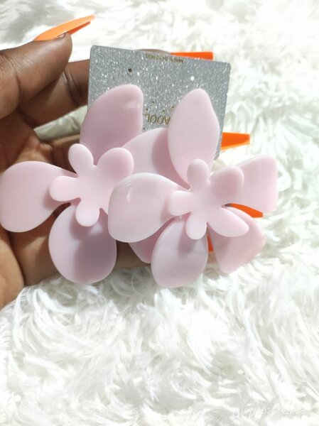 Boucles d'oreilles en fleur