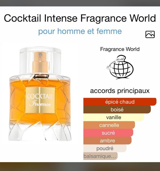 Cocktail Intense Parfum Unisexe