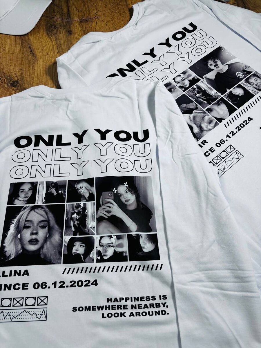 T-shirts personnalisés tendance