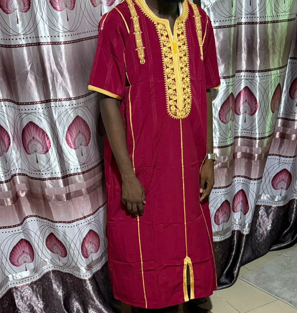 Tunique africaine homme brodée