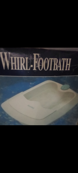 Bain de pied à remous