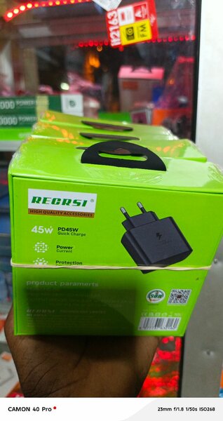 Chargeur rapide 45W Regrsi