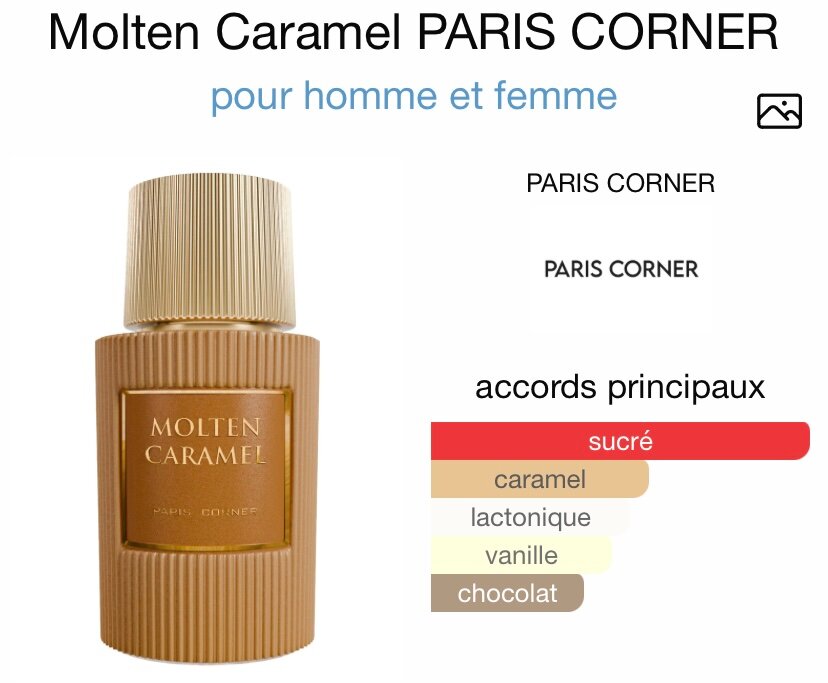 Molten Caramel Parfum Unisexe