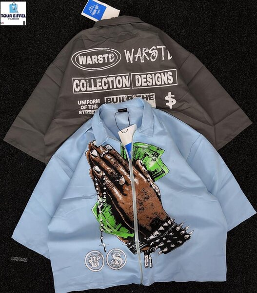 Veste streetwear imprimée