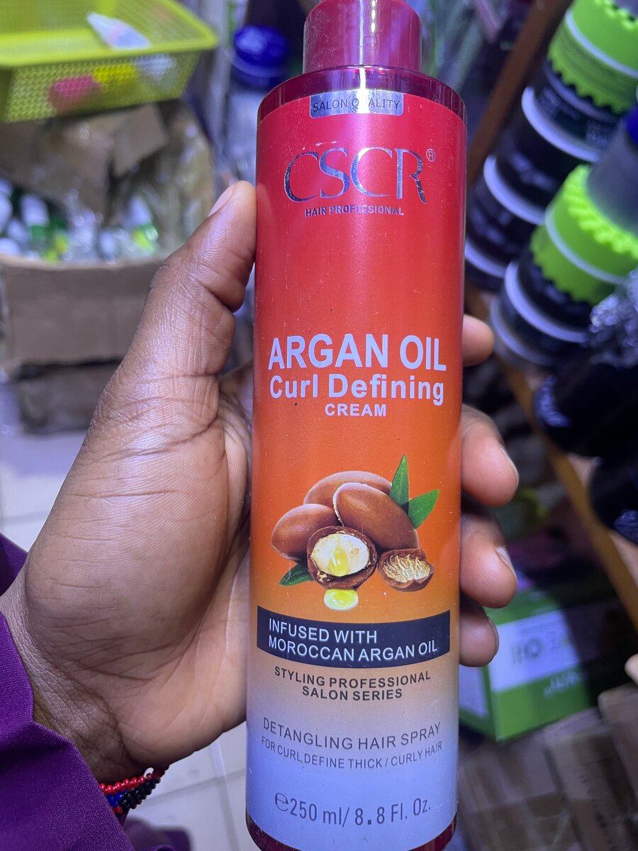 Argan Oil Hair Styling Set