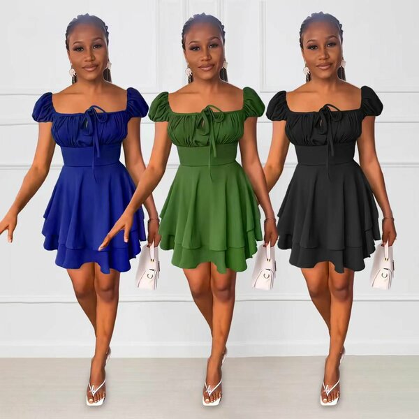 Robe été épaules dénudées