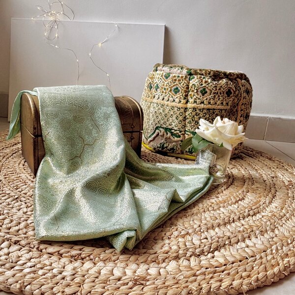 Étoffe luxueuse crêpe de soie