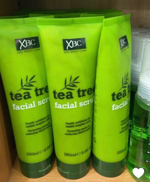 Tea tree face scrub