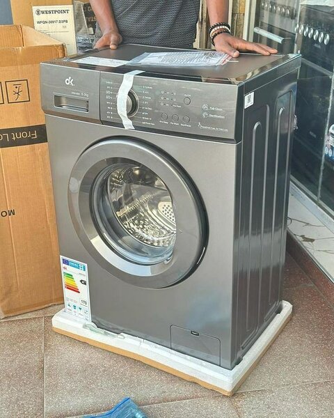 Lave-linge DK gris - Machine à laver